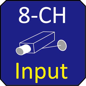 8-CH Input